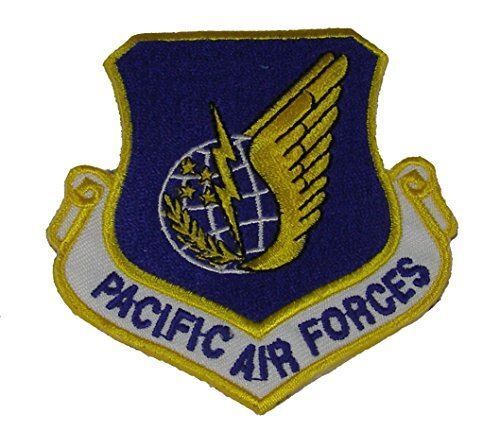 USAF PACIFIC AIR FORCES PACAF PATCH PEARL HARBOR HICKMAN AFB VETERAN