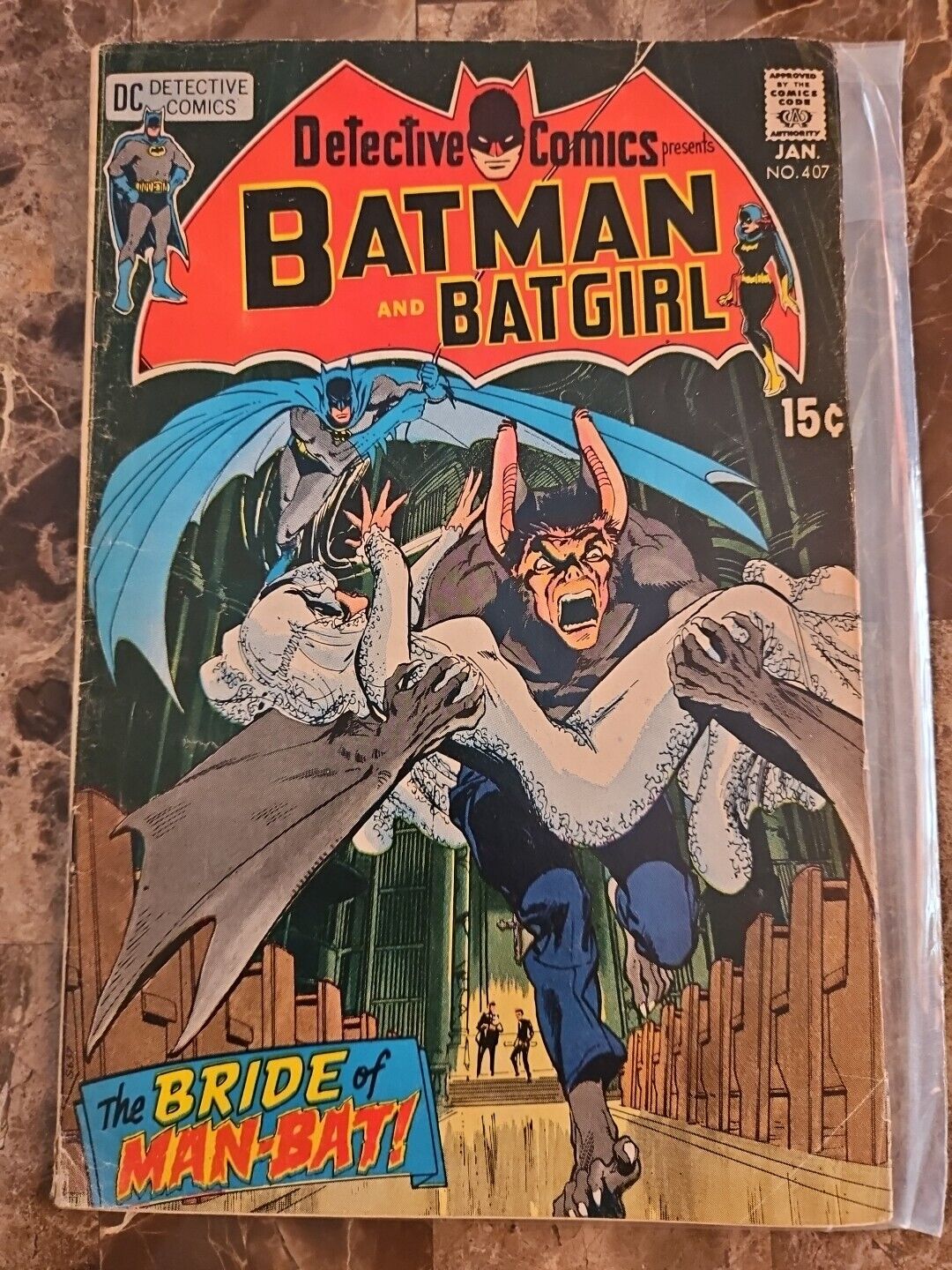 Detective Comics #407 Batgirl 1970- Batman- Neal Adams-comic book 