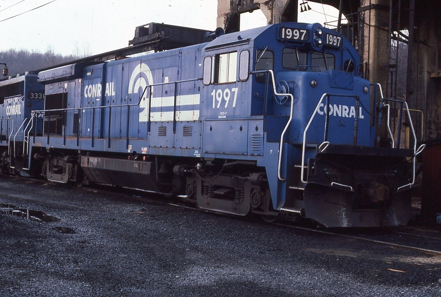 Original Train Slide Conrail B-23-7 #1997 02/02/1986 Bethlehem PA  #15