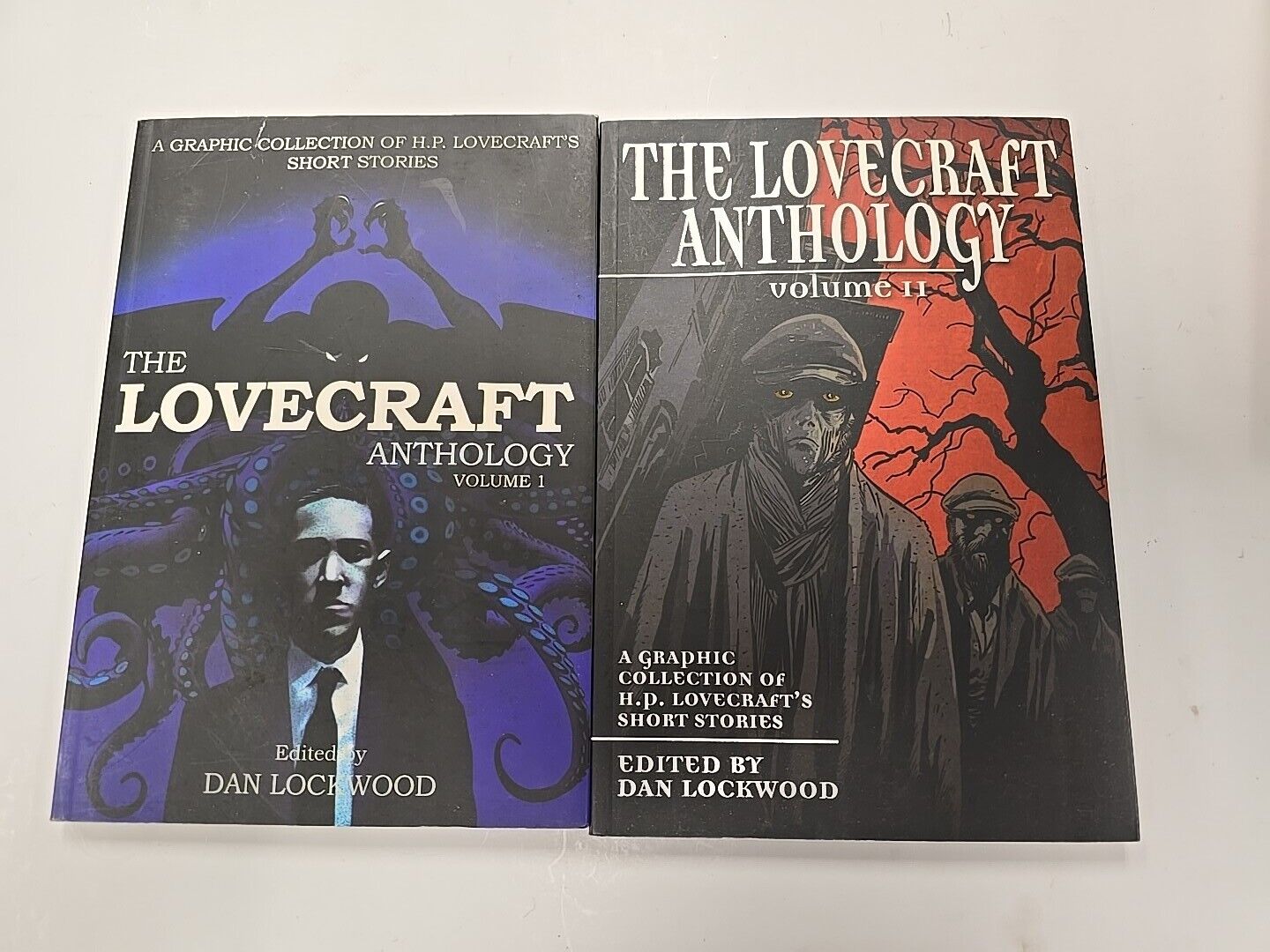Lovecraft Anthology Books Volume 1 & 2 Graphic Novels