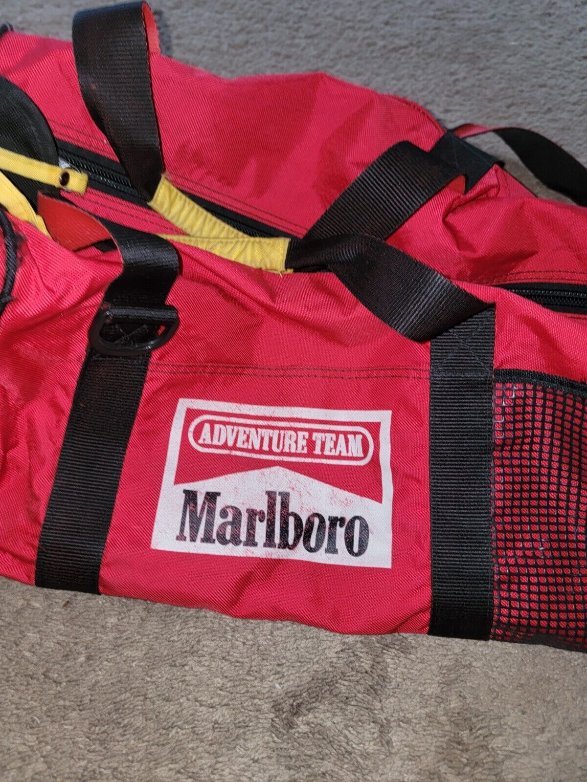 Vintage Marlboro Adventure Team Duffle Bag