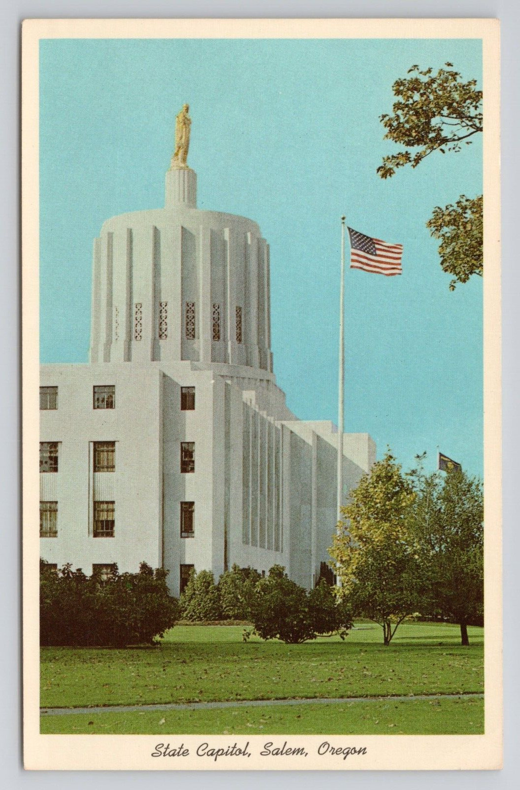 State Capitol, Salem, Oregon Postcard 3553