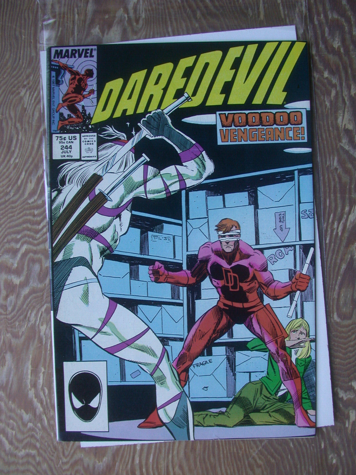 Daredevil   #244   FN   1987