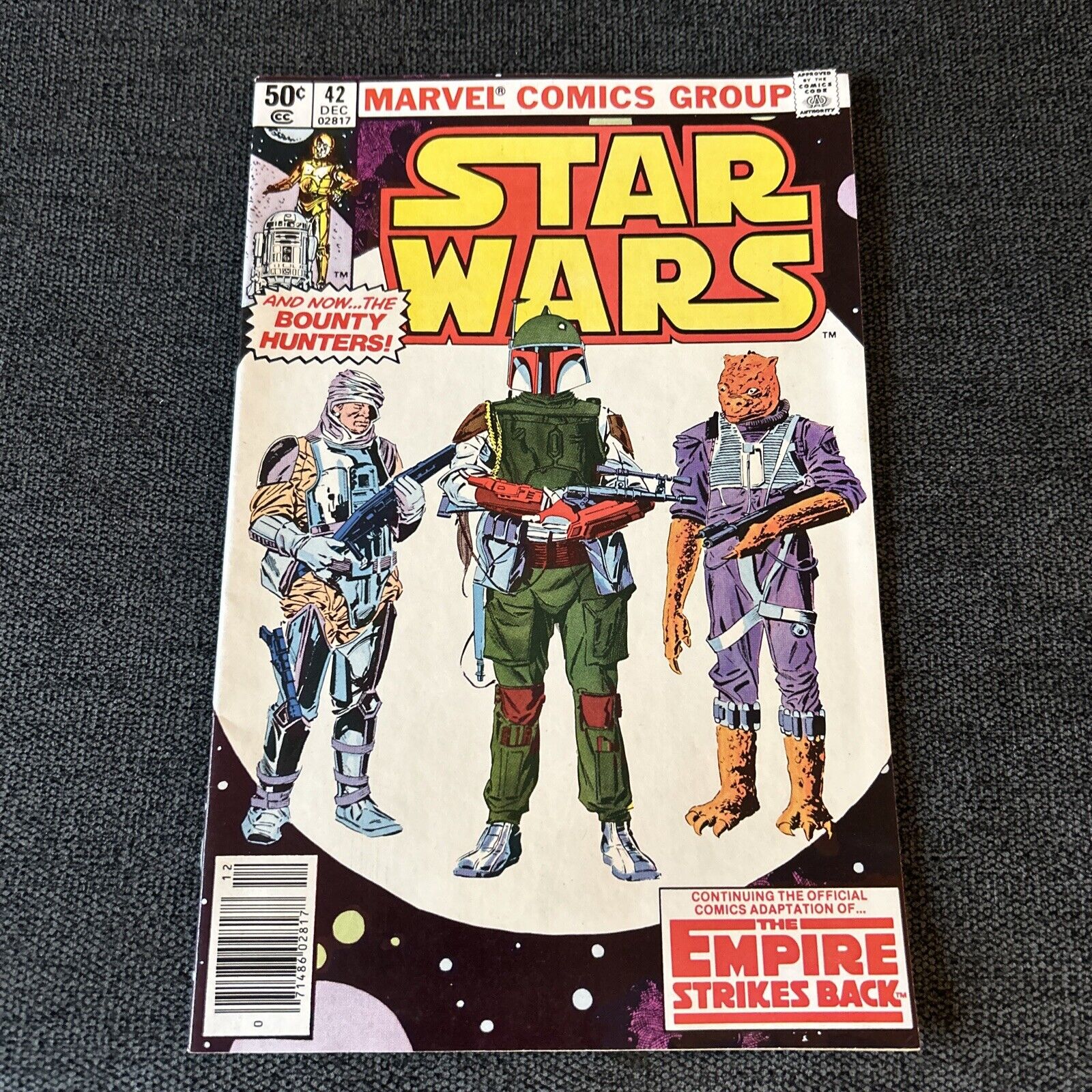 Star Wars 42 Marvel 1981 VF 1st Boba Fett Empire Strikes Back Darth Vader Comic