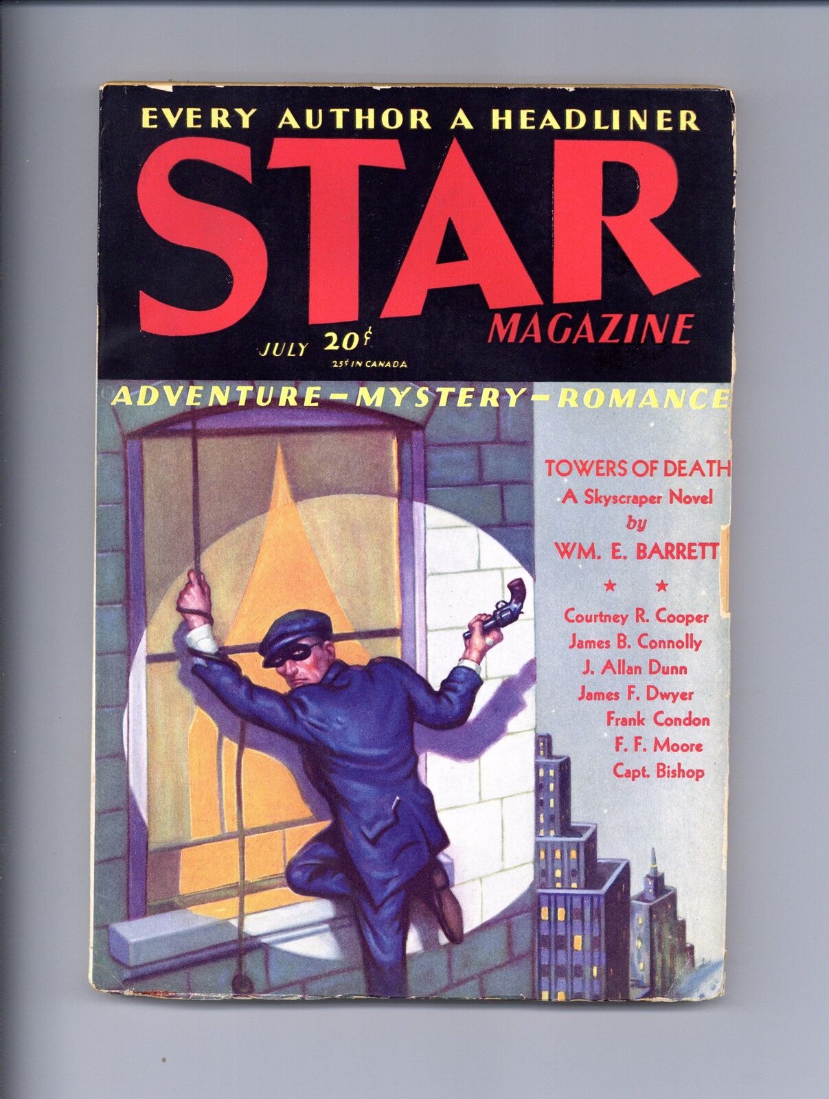 Star Magazine Pulp Jul 1931 Vol. 2 #3 VG/FN 5.0