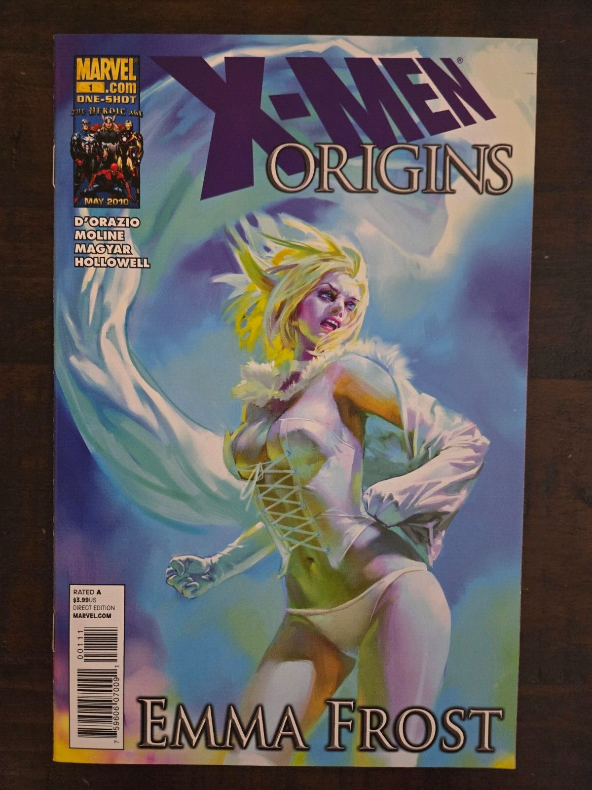 X-Men Origins: Emma Frost #1 (One-Shot) - White Queen Scarce / Rare - High Grade