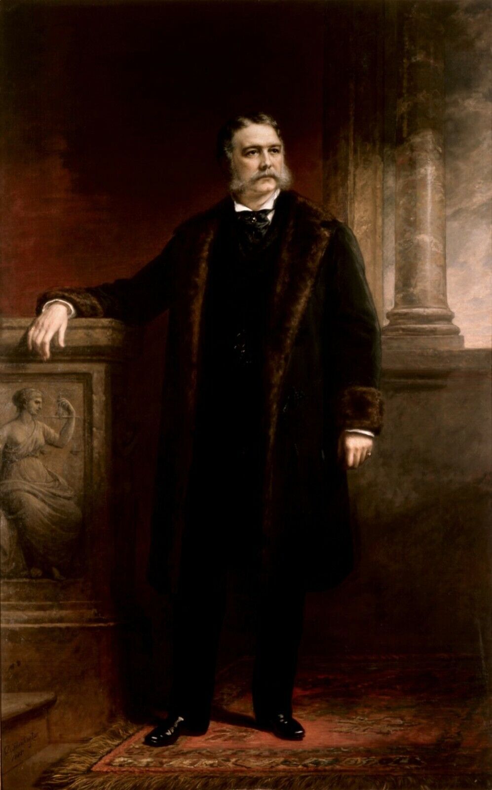 Chester Arthur Presidential Portrait reproduction 13\