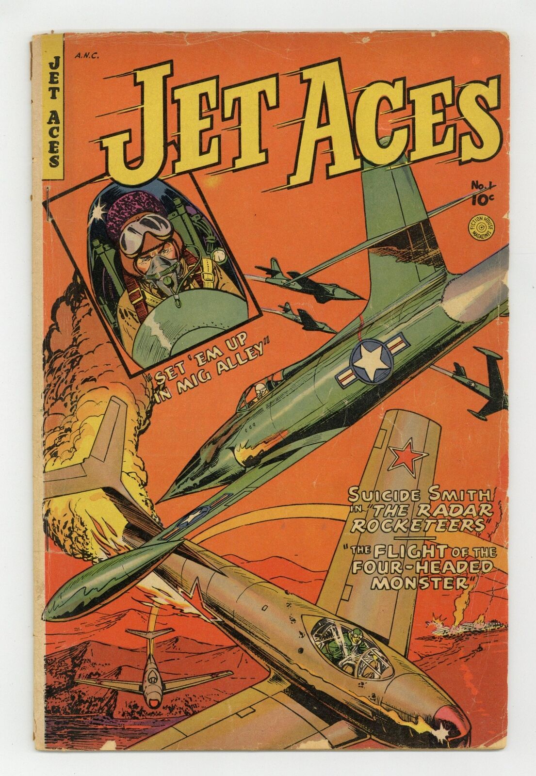 Jet Aces #1 GD+ 2.5 1952