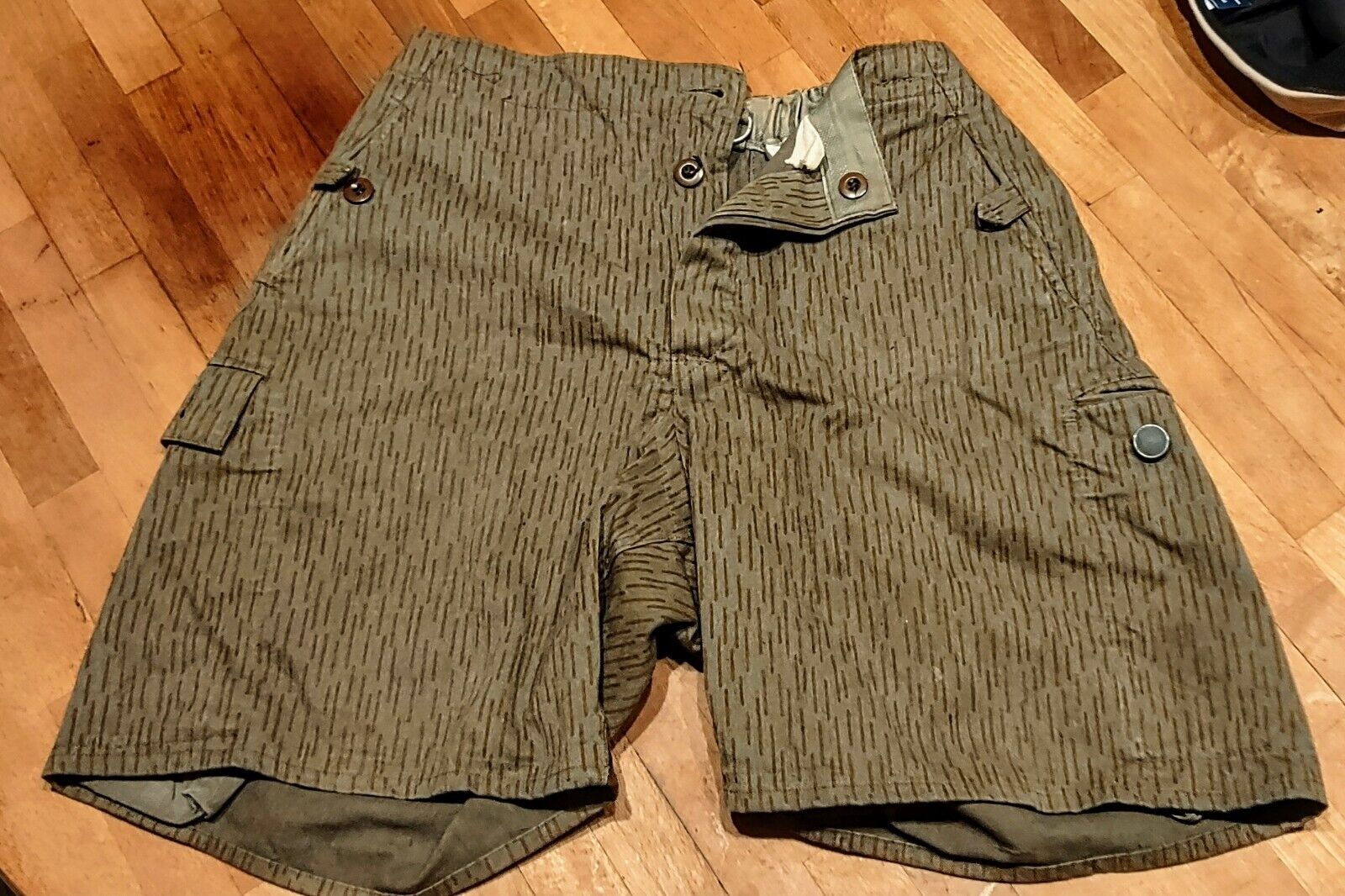 East German Camo Shorts