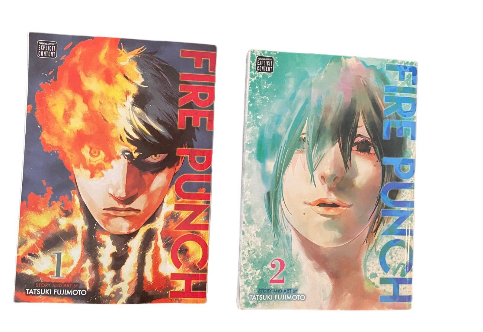 Fire Punch Volumes 1-2 English set Tatsuki Fujimoto Very good condition