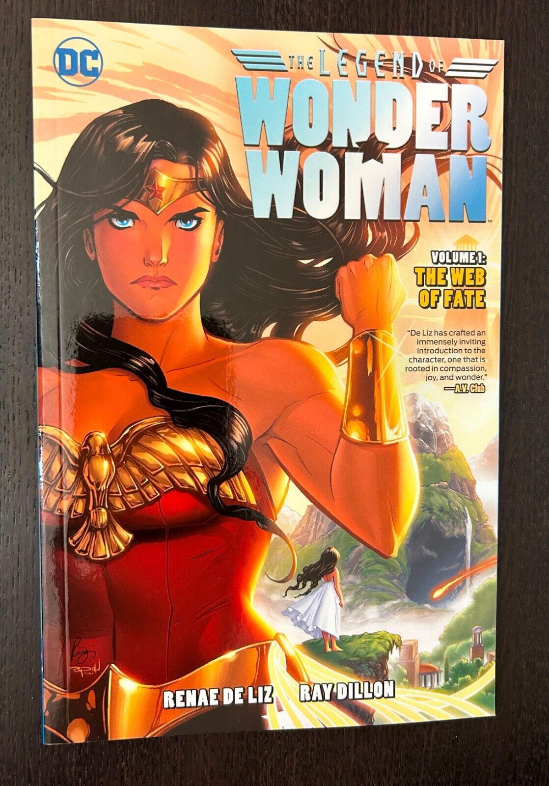 LEGEND OF WONDER WOMAN Volume 1 Digest GN TPB (DC Comics 2016) -- Web of Fate