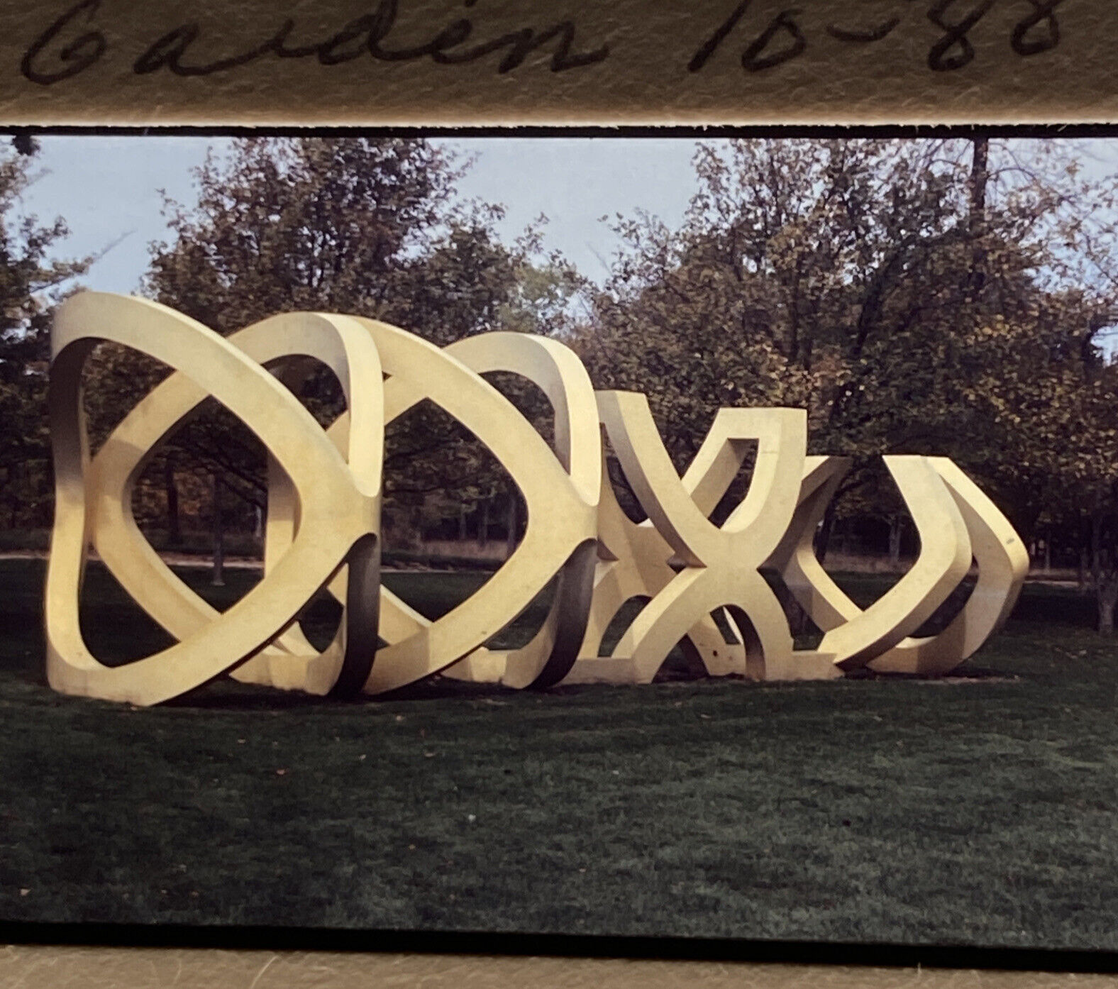 Lot (32) Artistic Image 35mm Slides “Bradley Sculpture Garden” River Hills WI.