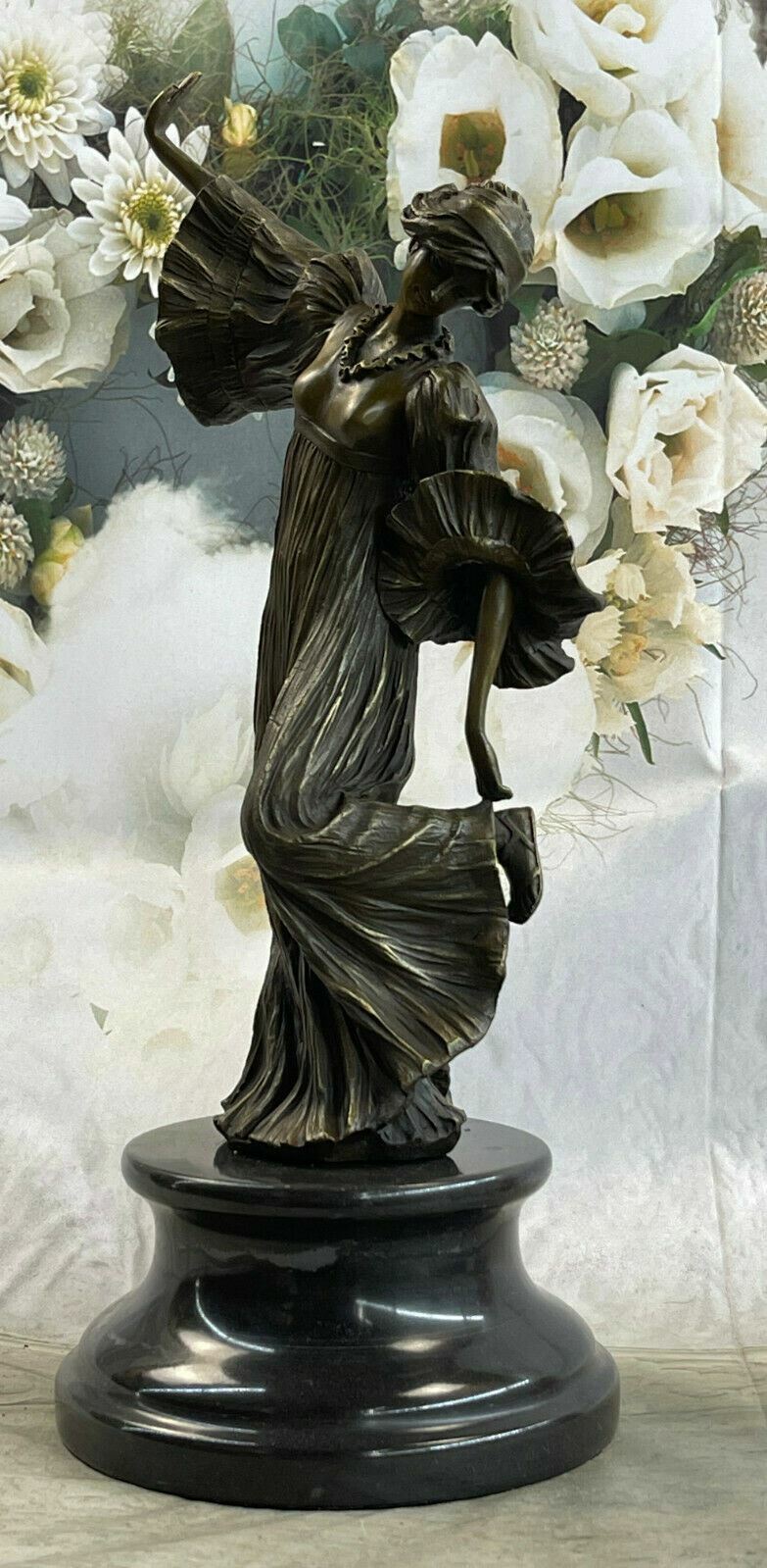 Genuine Bronze Statue Nude Venus Greek Goddess Renaissance Sculpture Figure
