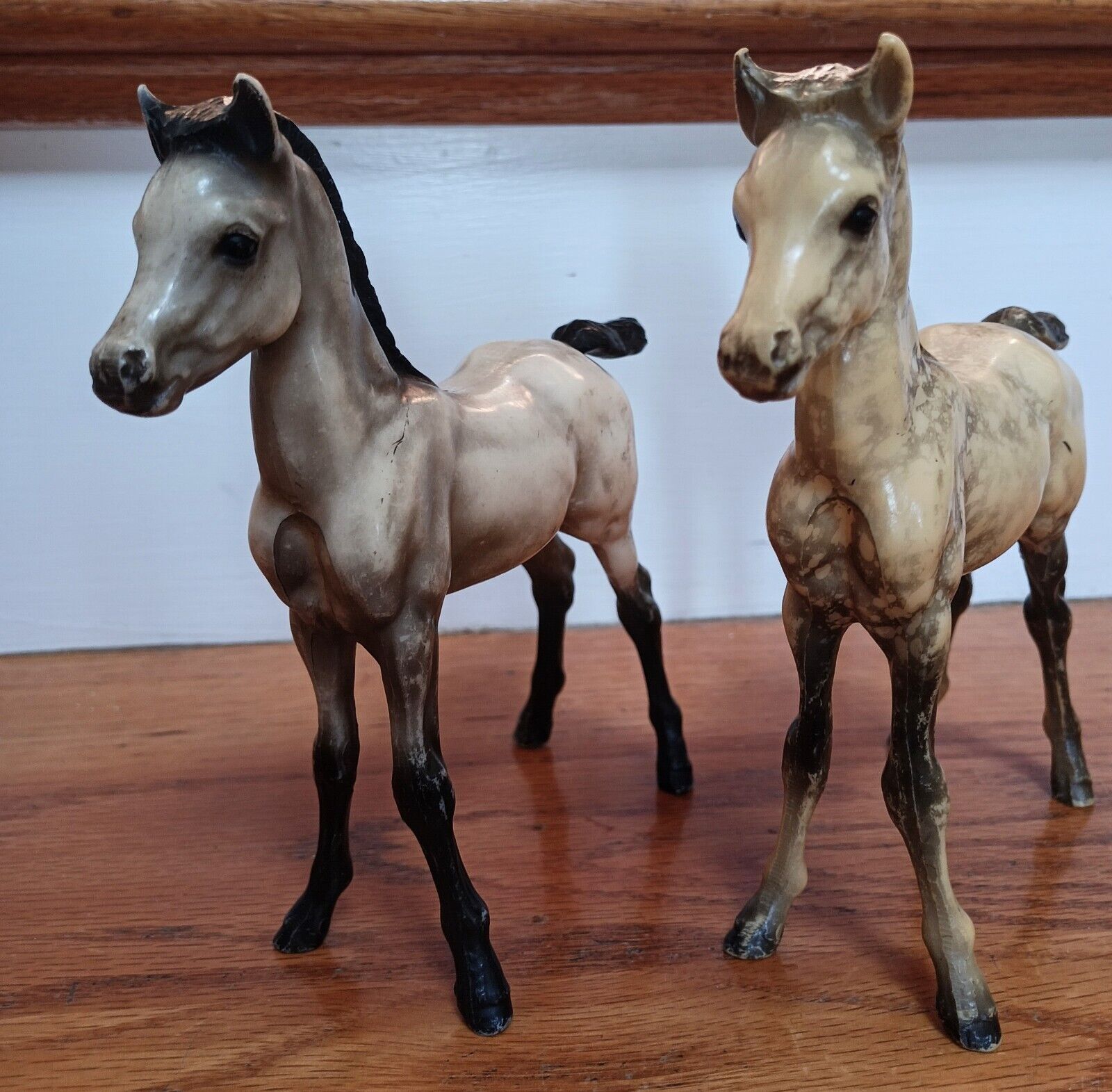 Breyer Lot Of Vintage Dapple Proud Arabian Foals