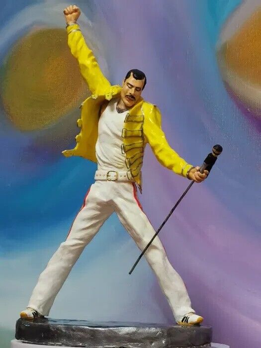 Freddie Mercury figurine Group Queen Height 17 (22) cm. handmade souvenir