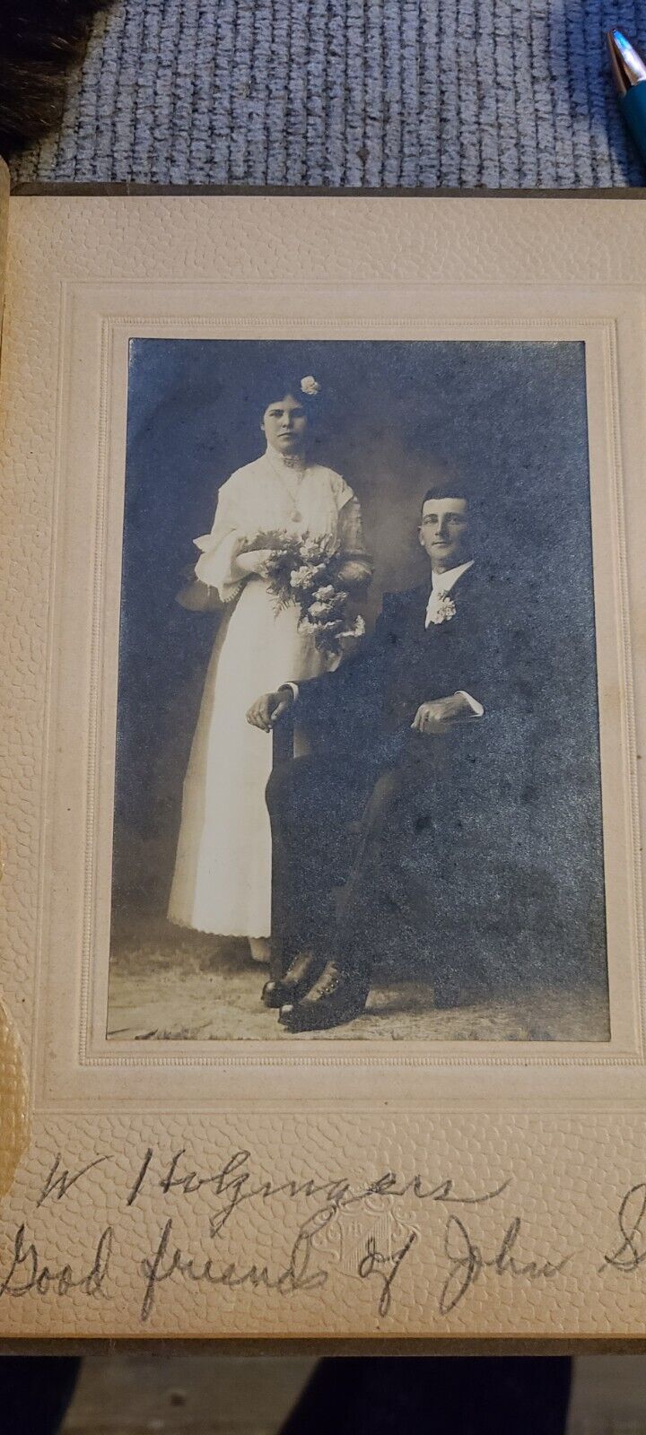 Antique Wedding Photo