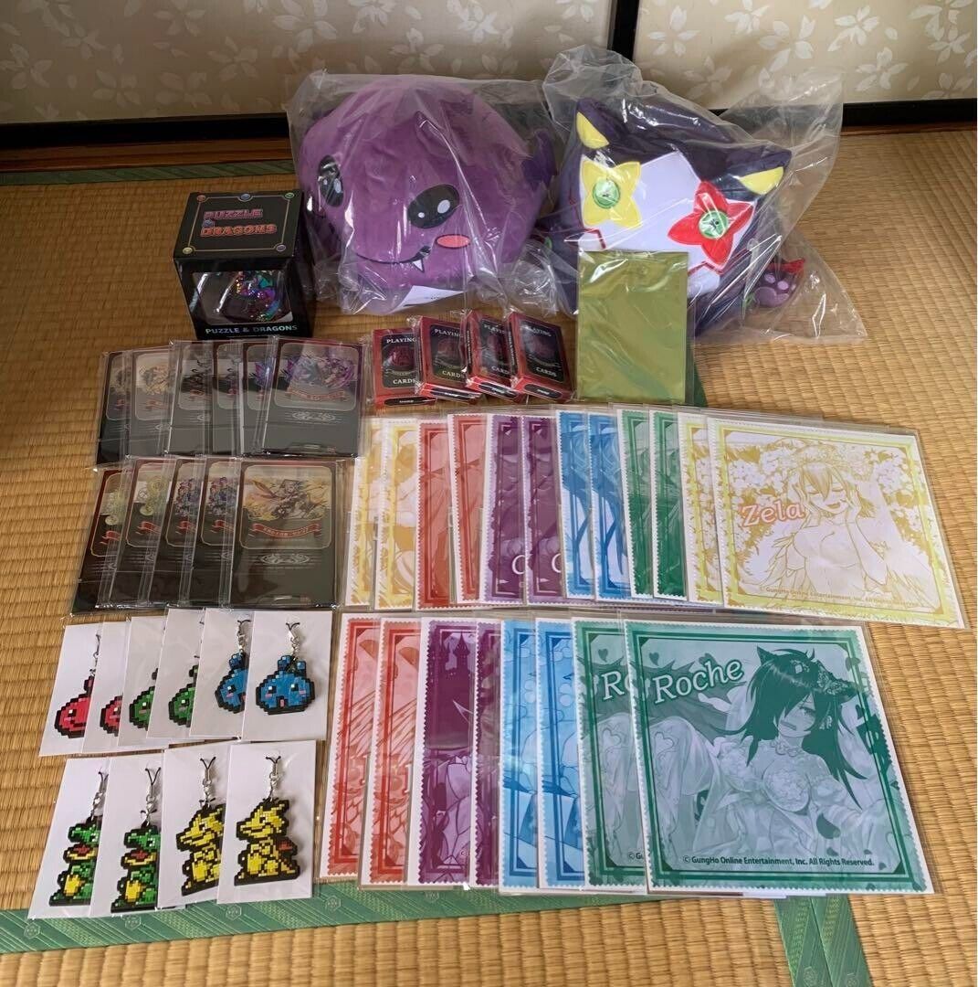 Puzzle and Dragons Pazudora Ichiban Kuji Lottery Photo sets sold in bulk Japanes