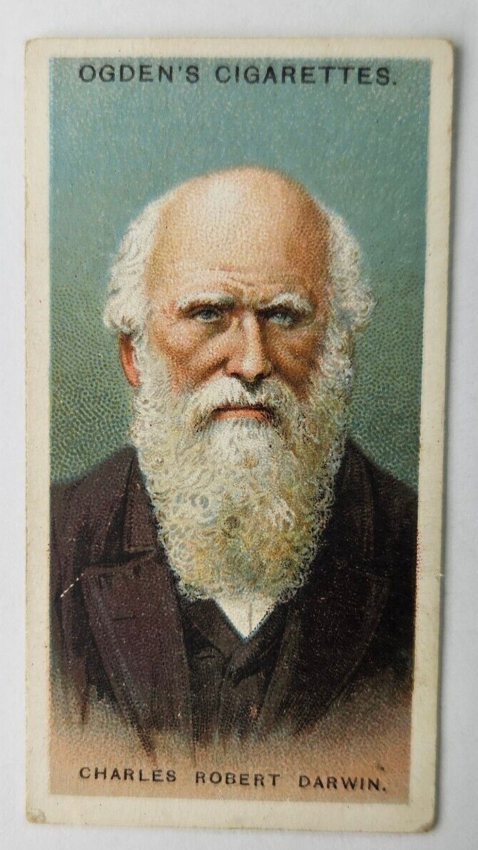 1924 Ogden\'s Leaders of Men #15 Charles Darwin (A)