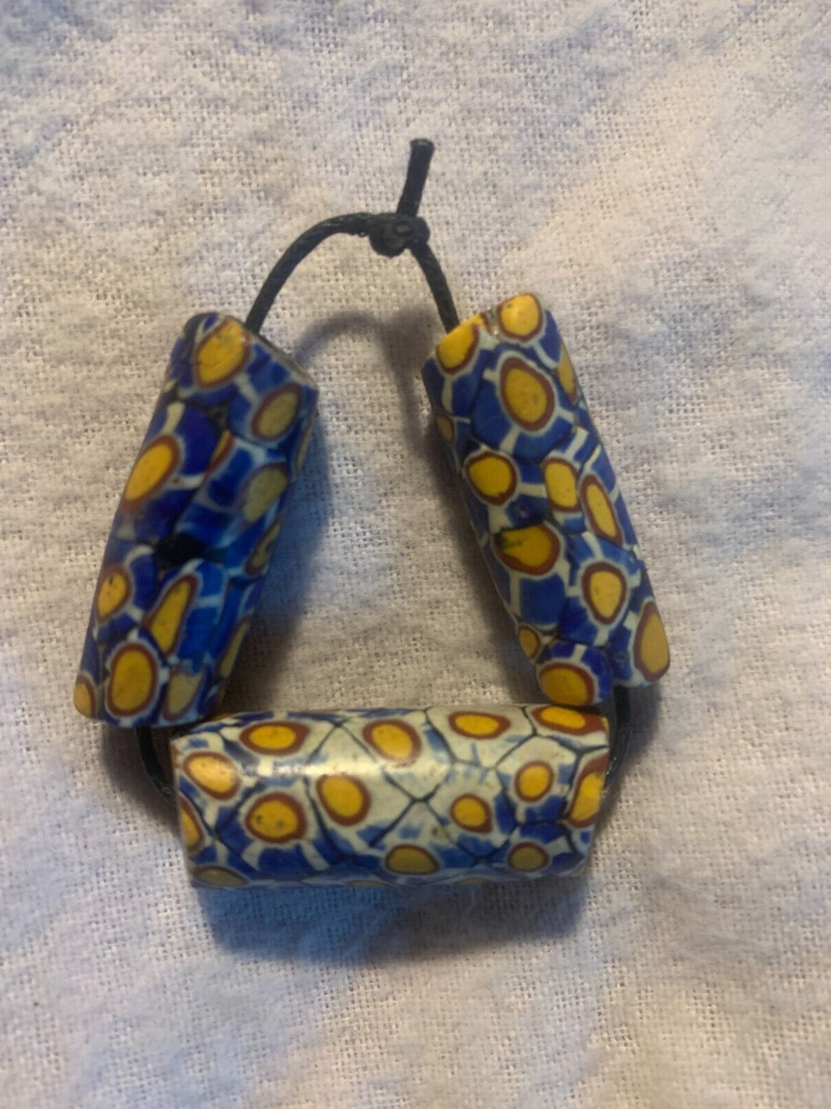 Antique Vintage Venetian - African Trade Beads - millefiori Italian glass