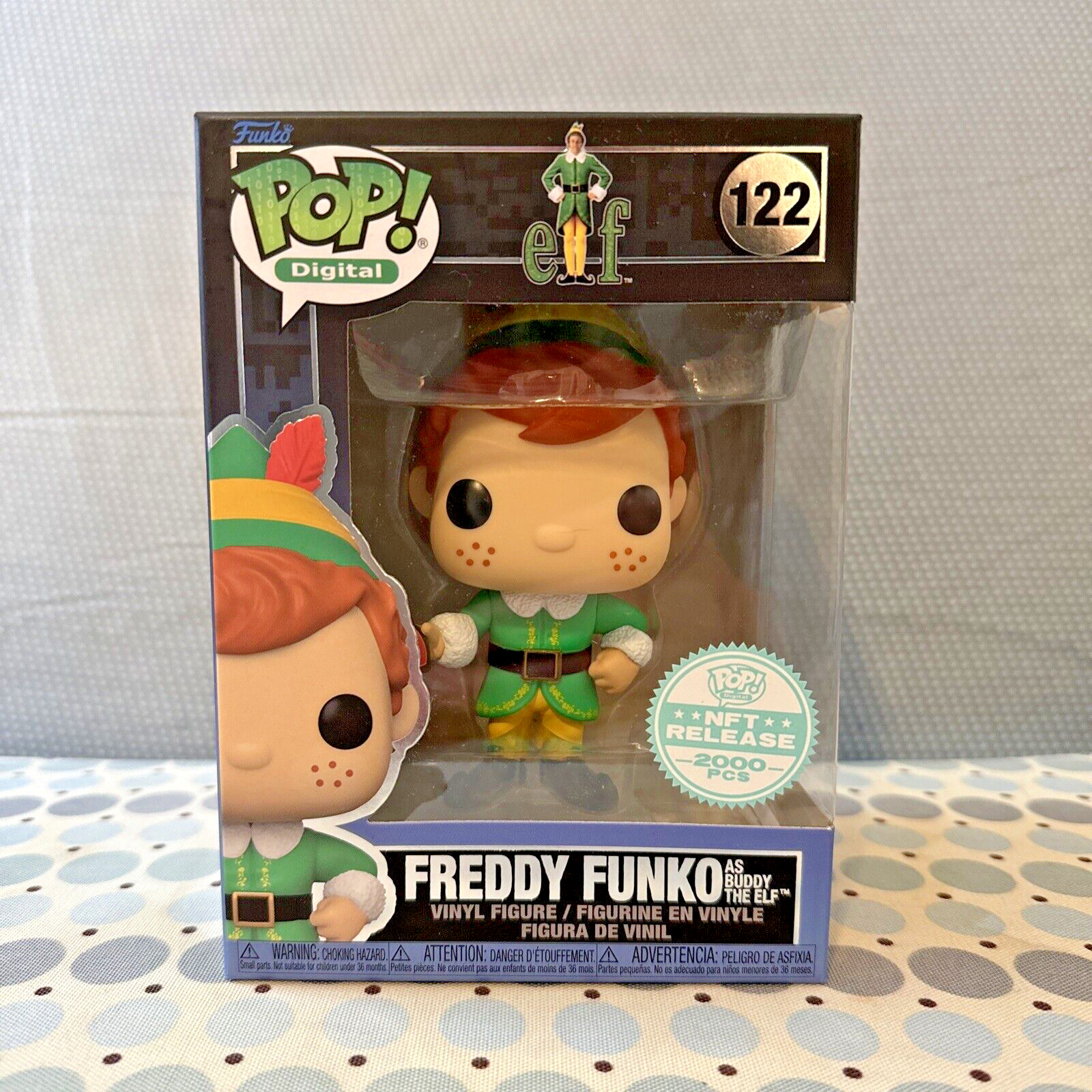Funko Pop Digital | Freddy Funko as Buddy the Elf #122 | ROYALTY | LE 2000