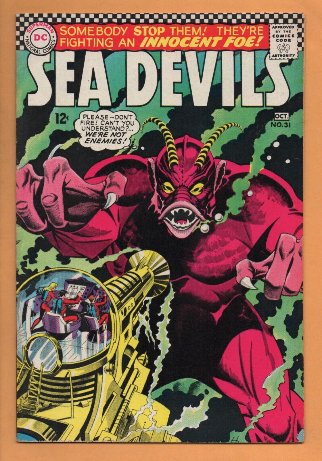 Sea Devils #31 DC Comics 1966 VF-
