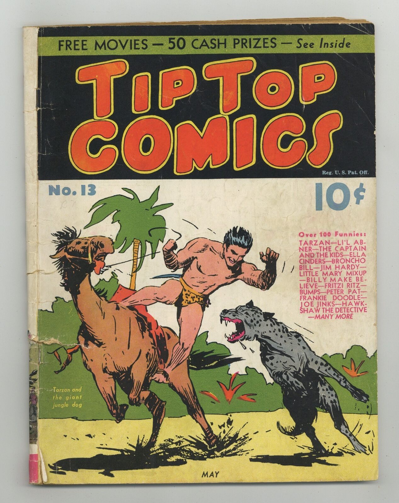 Tip Top Comics #13 PR 0.5 1937