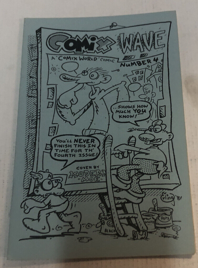 Comix Wave (1981) #4 F/VF ~ Underground Comix | Clay Geerdes’