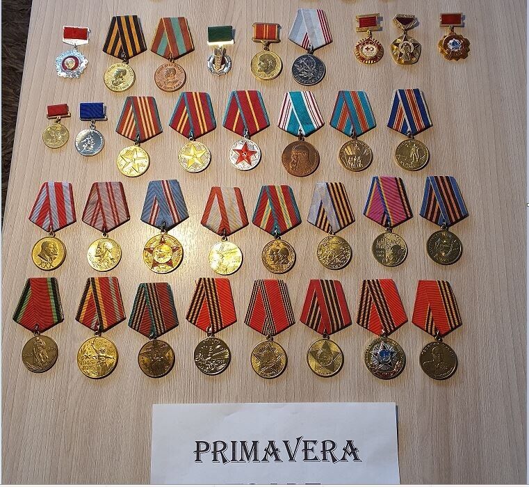 USSR/Russia Medals 33 pcs. set in perfect(not used) and good used condition