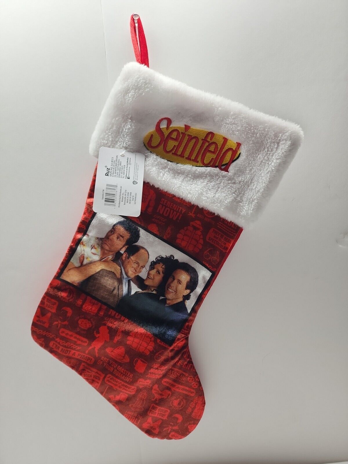 Seinfeld Christmas Stocking