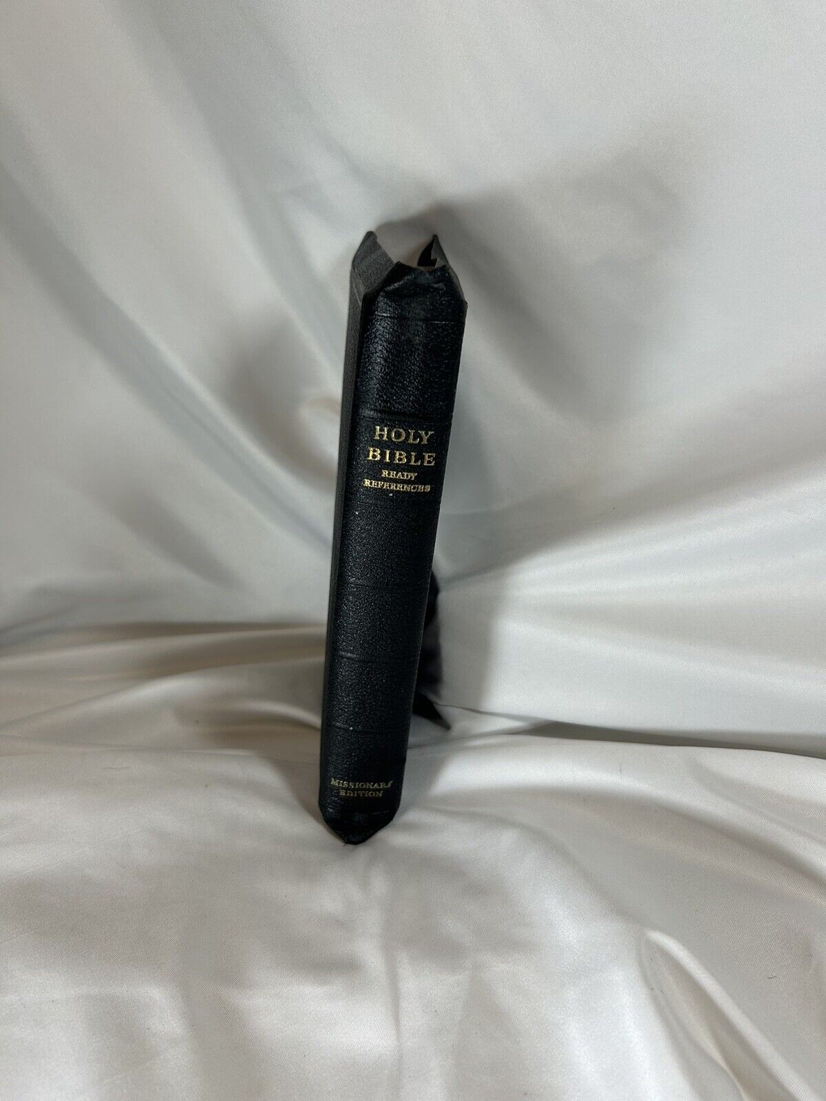 Holy Bible Ready References Missionary Edition KJV LDS Mormon Black Deseret Book