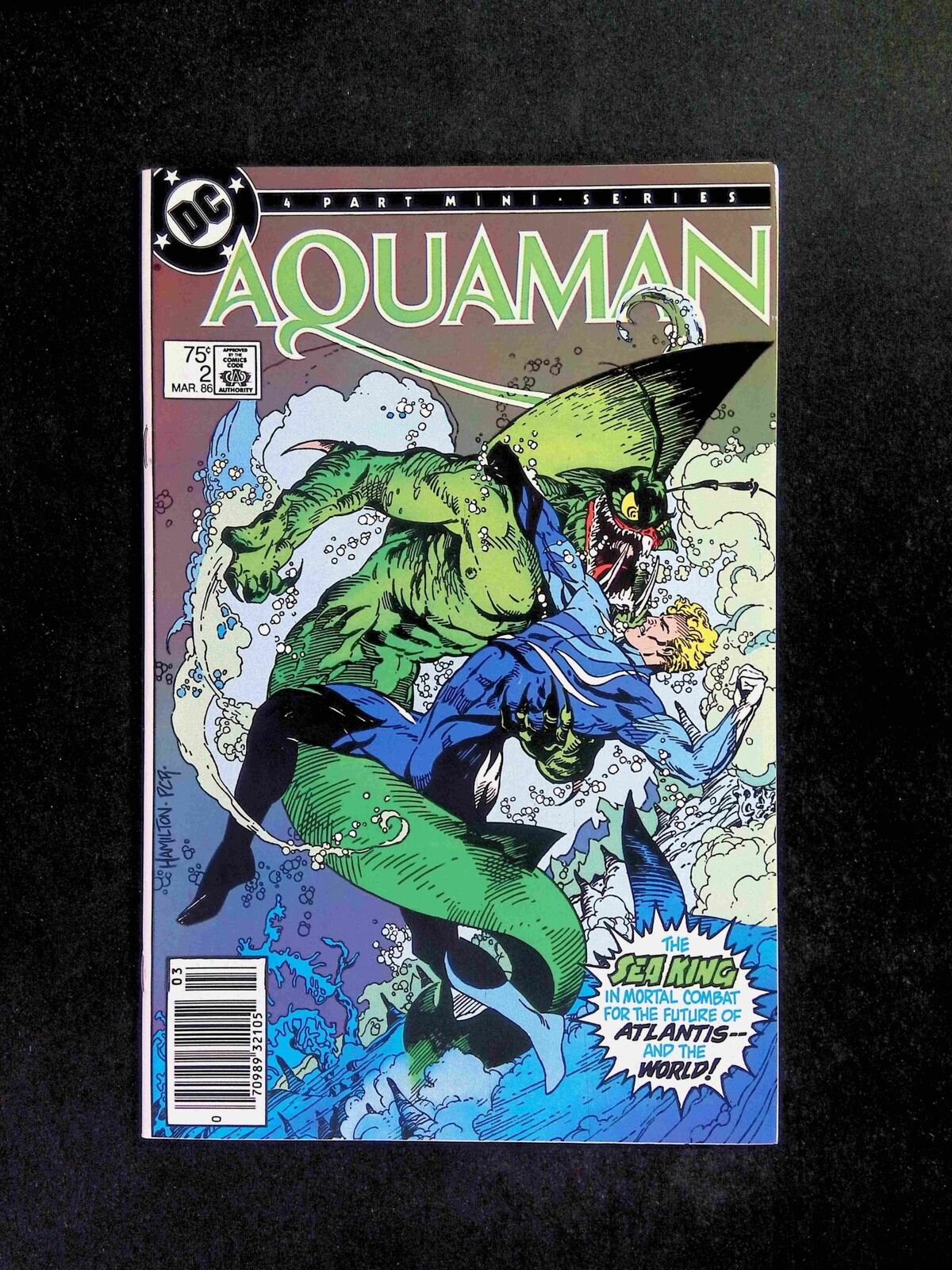 Aquaman #2  DC Comics 1986 VF/NM Newsstand