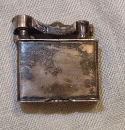 Early 20th Century Mexico 925 Sterling Silver Lift Arm Lighter