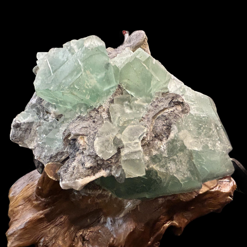 Top quality 12.89LB Natural Green Fluorite Mineral specimen reiki decor gift