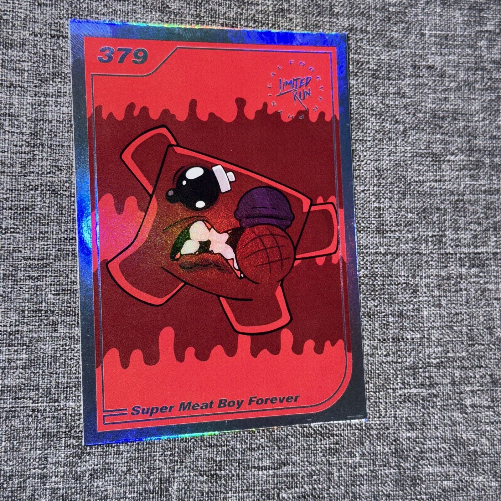 Super Meat Boy Forever Limited Run Games #379 Silver Trading Card