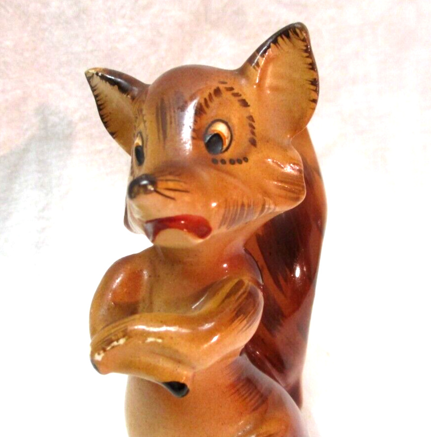 cute Angry Fox figurine 3.5\