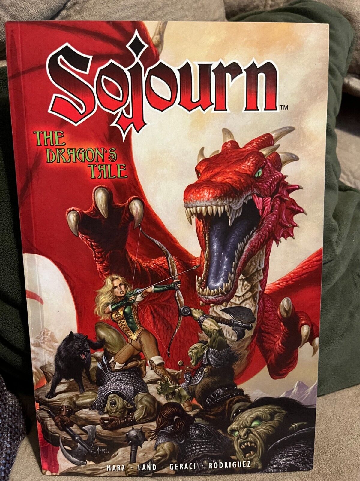 Sojourn: The Dragon\'s Tale: Book 2 -  TPB - Ron Marz & Greg Land NEW