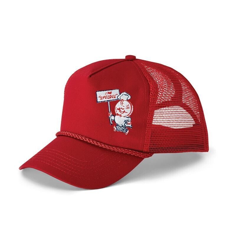 McDonald\'s Speedee Vintage Mascot Cap Trucker Hat - NEW