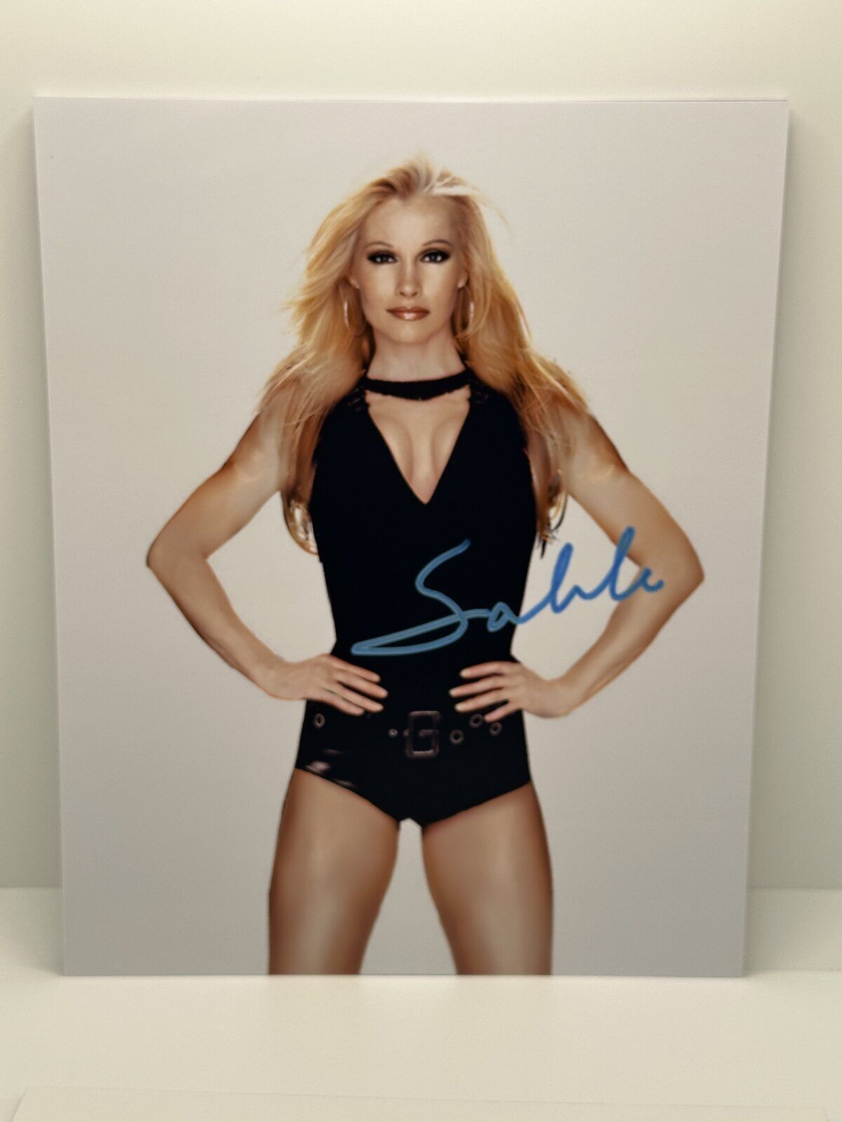Sable WWE Signed Autographed Photo Authentic 8x10 COA