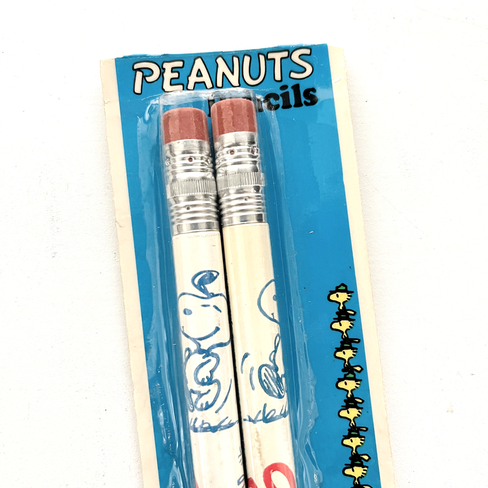 Vintage Peanuts Snoopy Empire Pencils Soft Black Lead Husky Fat Oversized