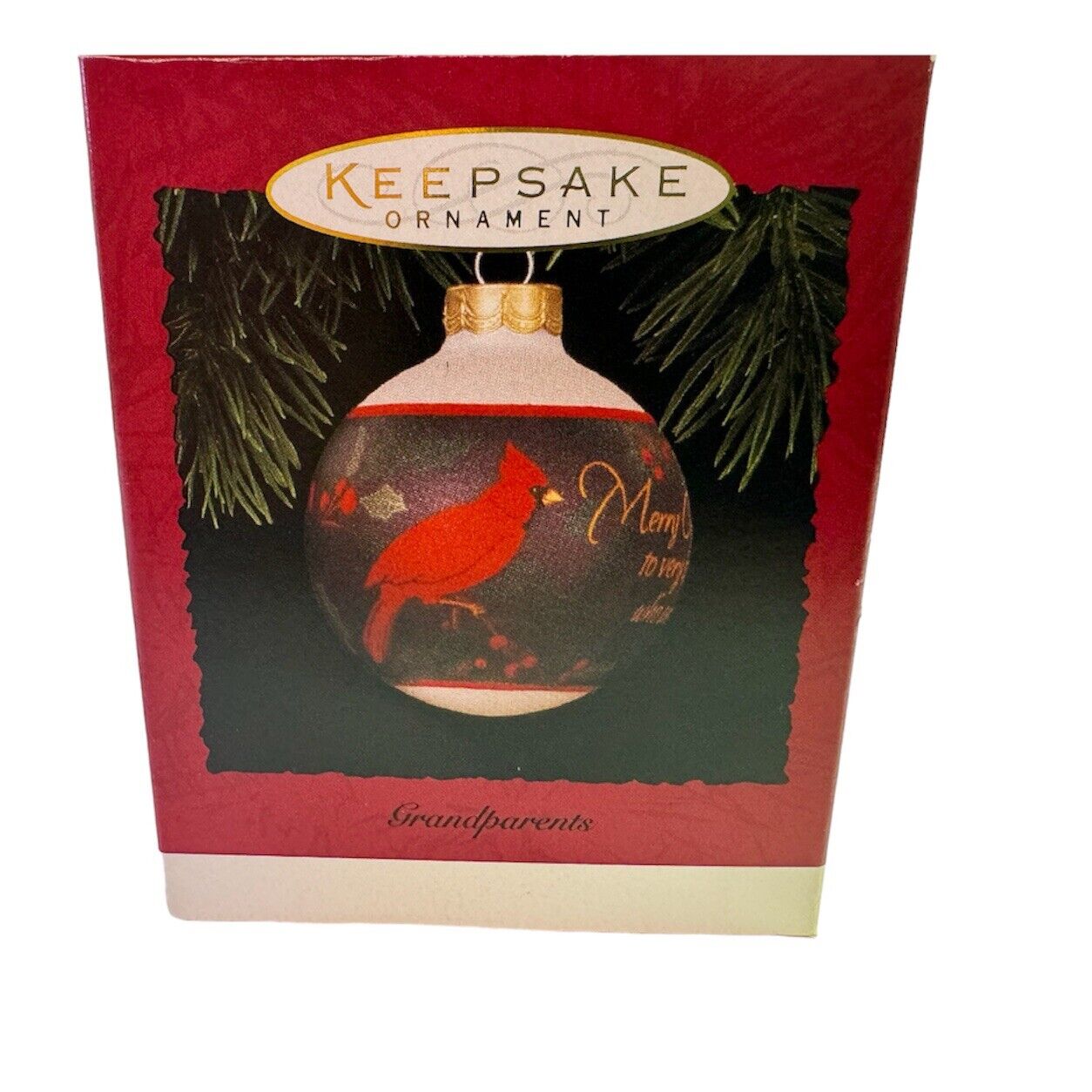 Hallmark Keepsake Ornament - Grandparents - Cardinal - 1994