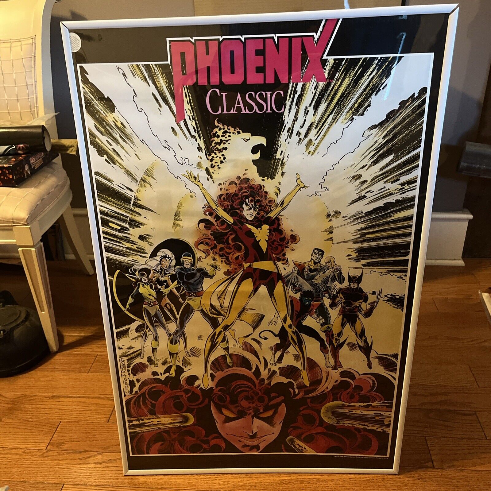 New Original Poster PHOENIX Classic (X-men poster) 1986 Unrolled For Photos