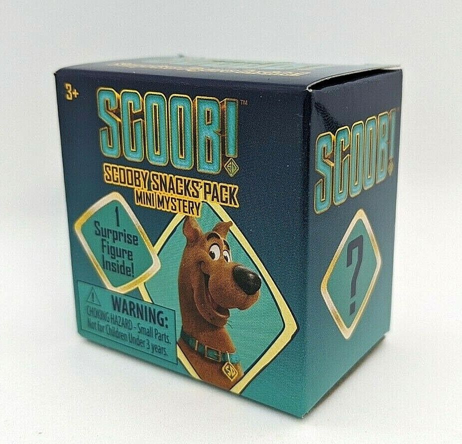Scoob Scooby Doo Snacks Pack 1 Surprise Figure Mini New in Unopened Box