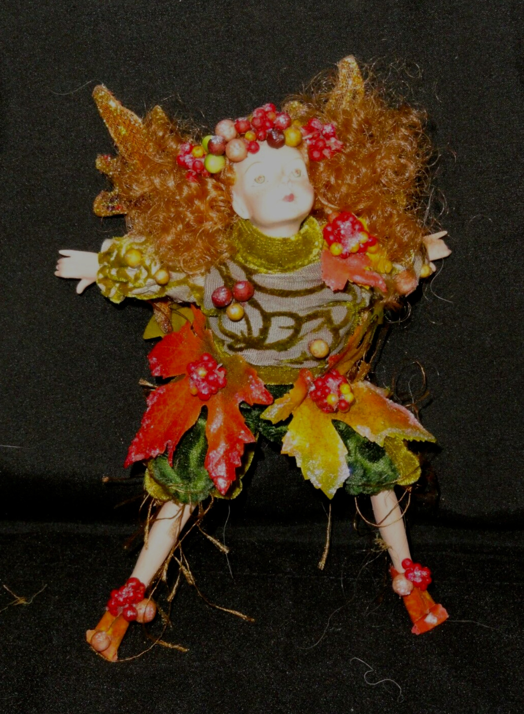 Mark Roberts Autumn Girl Fairy ~ 7\