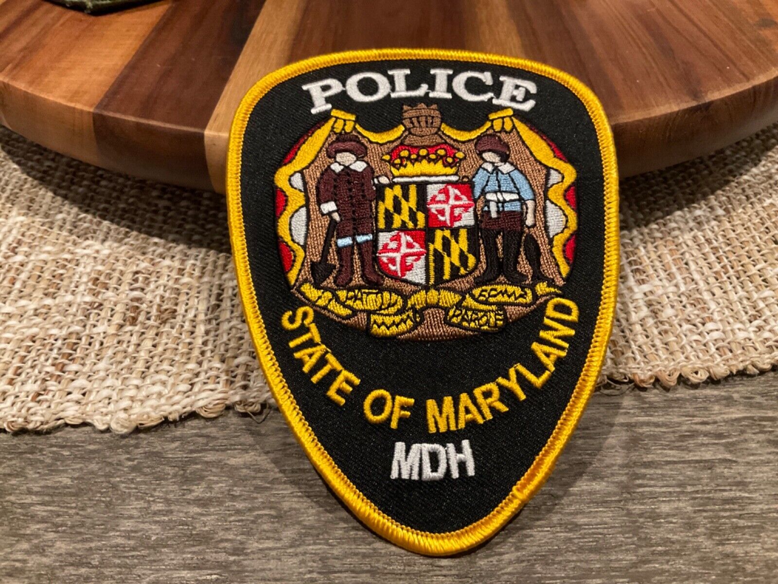 Maryland Dept of Health Police State MD Colorful MDH