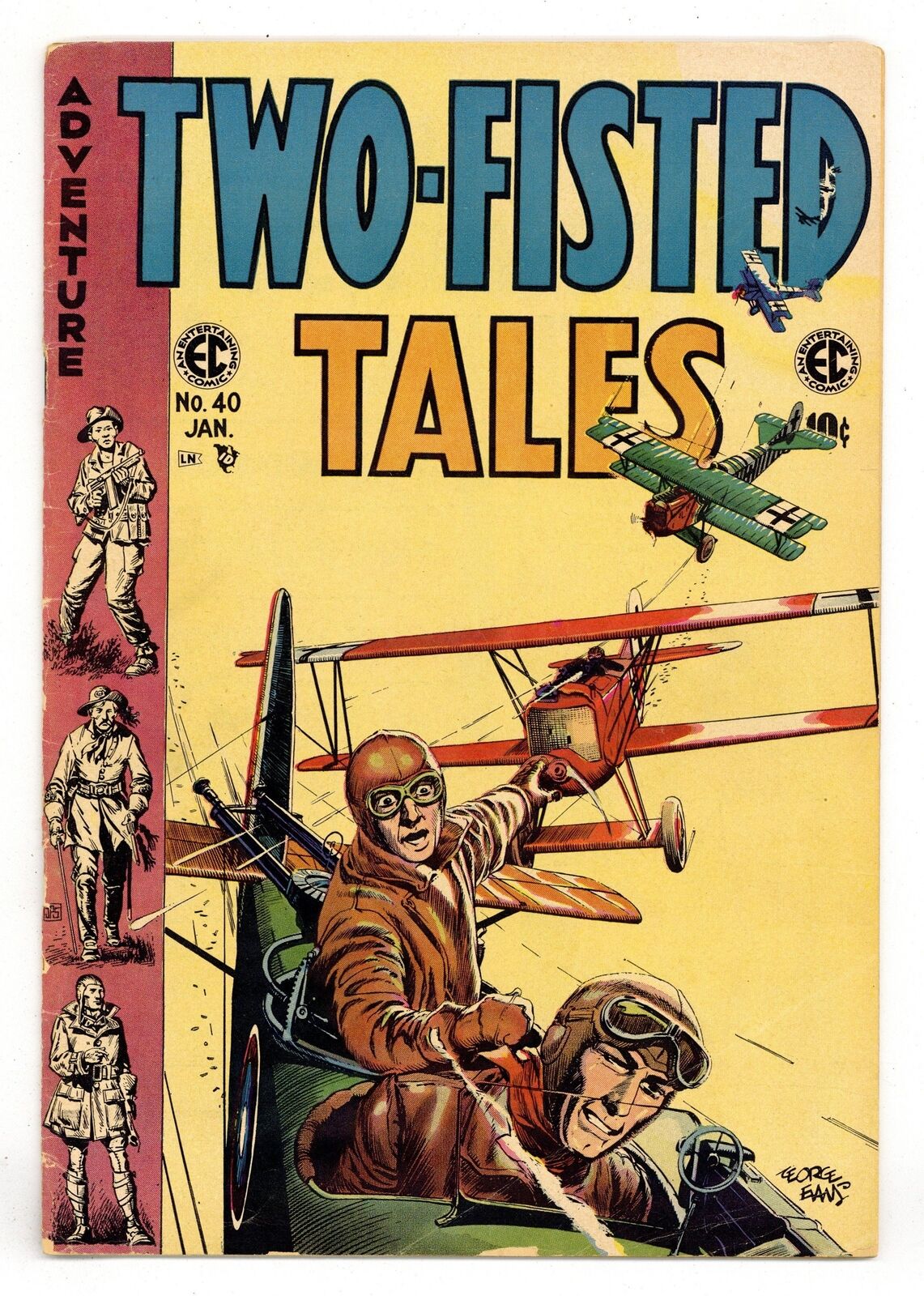 Two Fisted Tales #40 VG- 3.5 1955