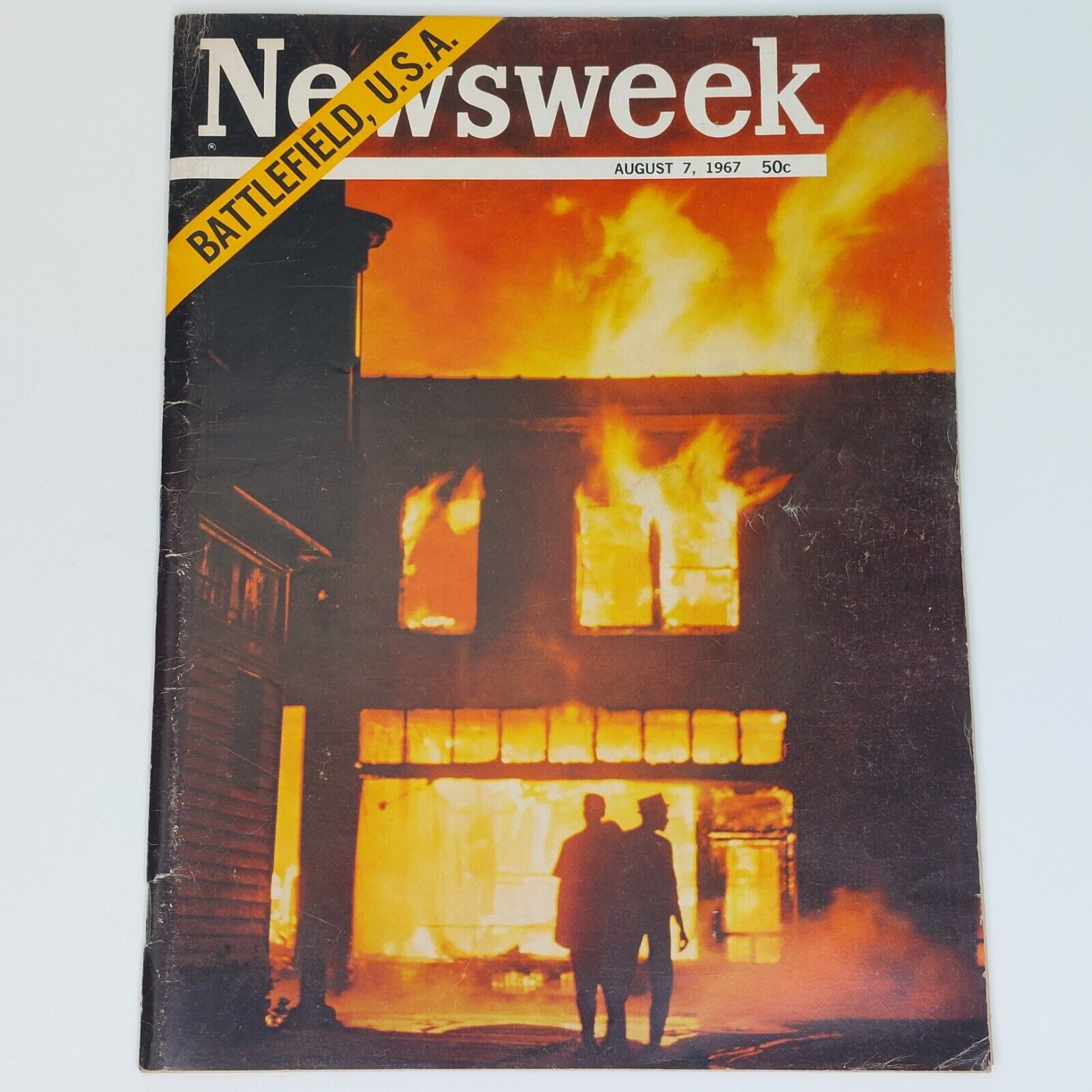 Collectors Vintage Newsweek August 7 1967 Excellent Preowned Condition
