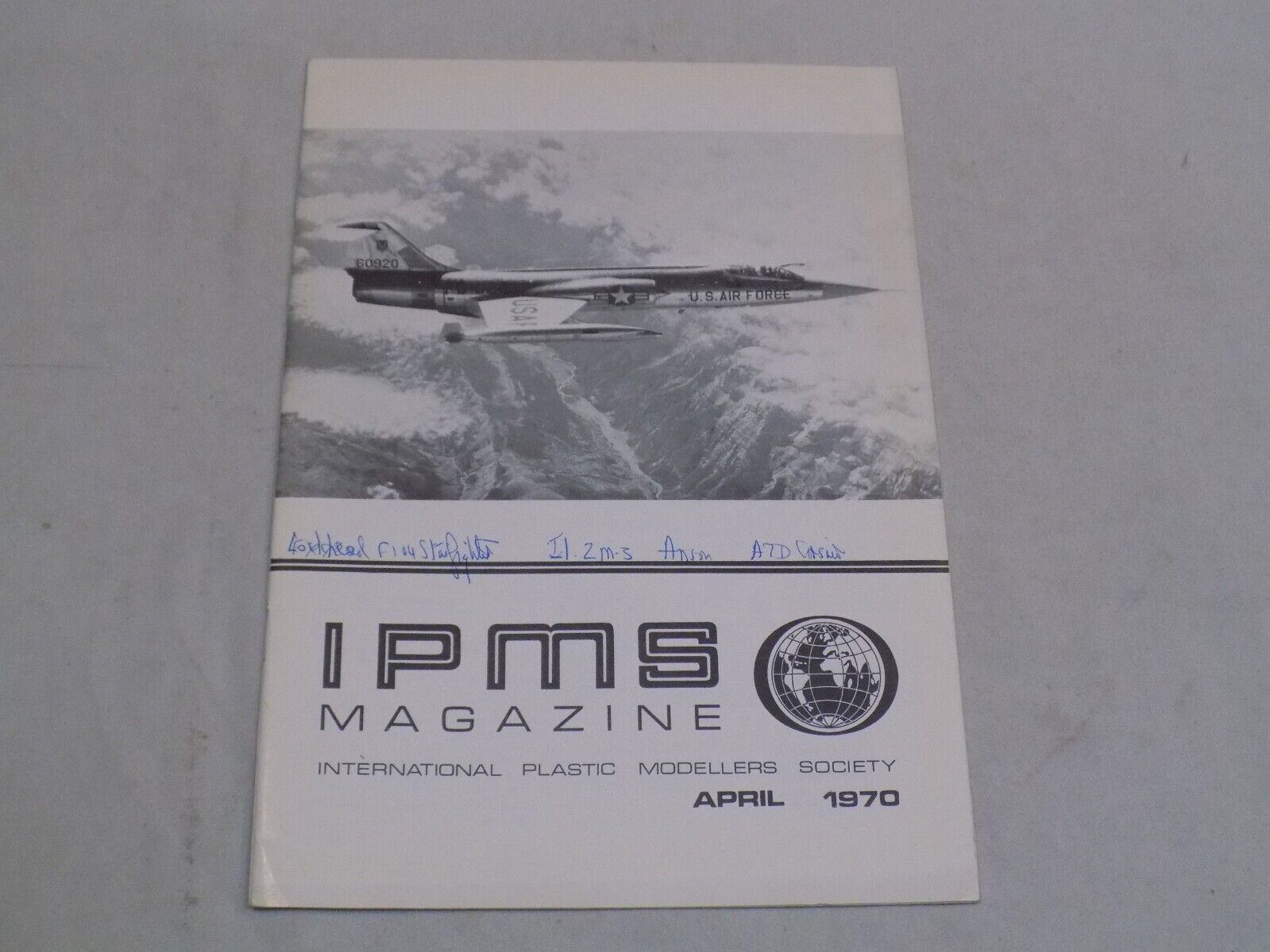 IPMS Magazine Apr 1970 International Plastic Modellers Society Anson ATD Plane