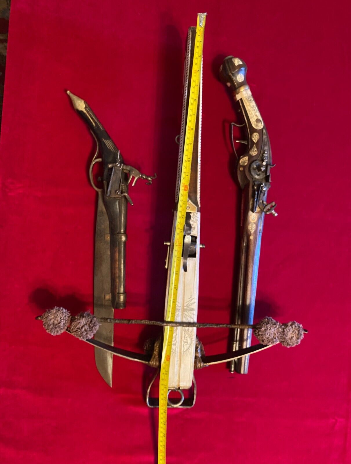 Antique Polish  Hunting Crossbow  German English No  Sword
