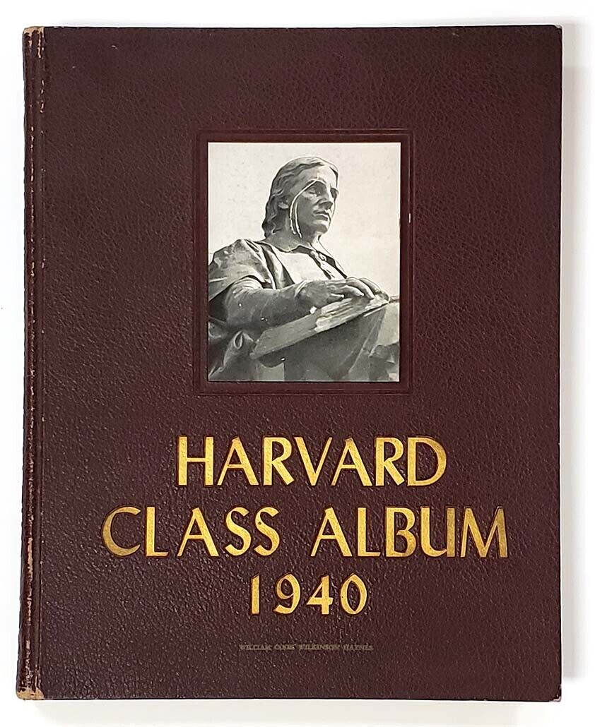 Scarce  John F. Kennedy 1940 Harvard Senior Class Album