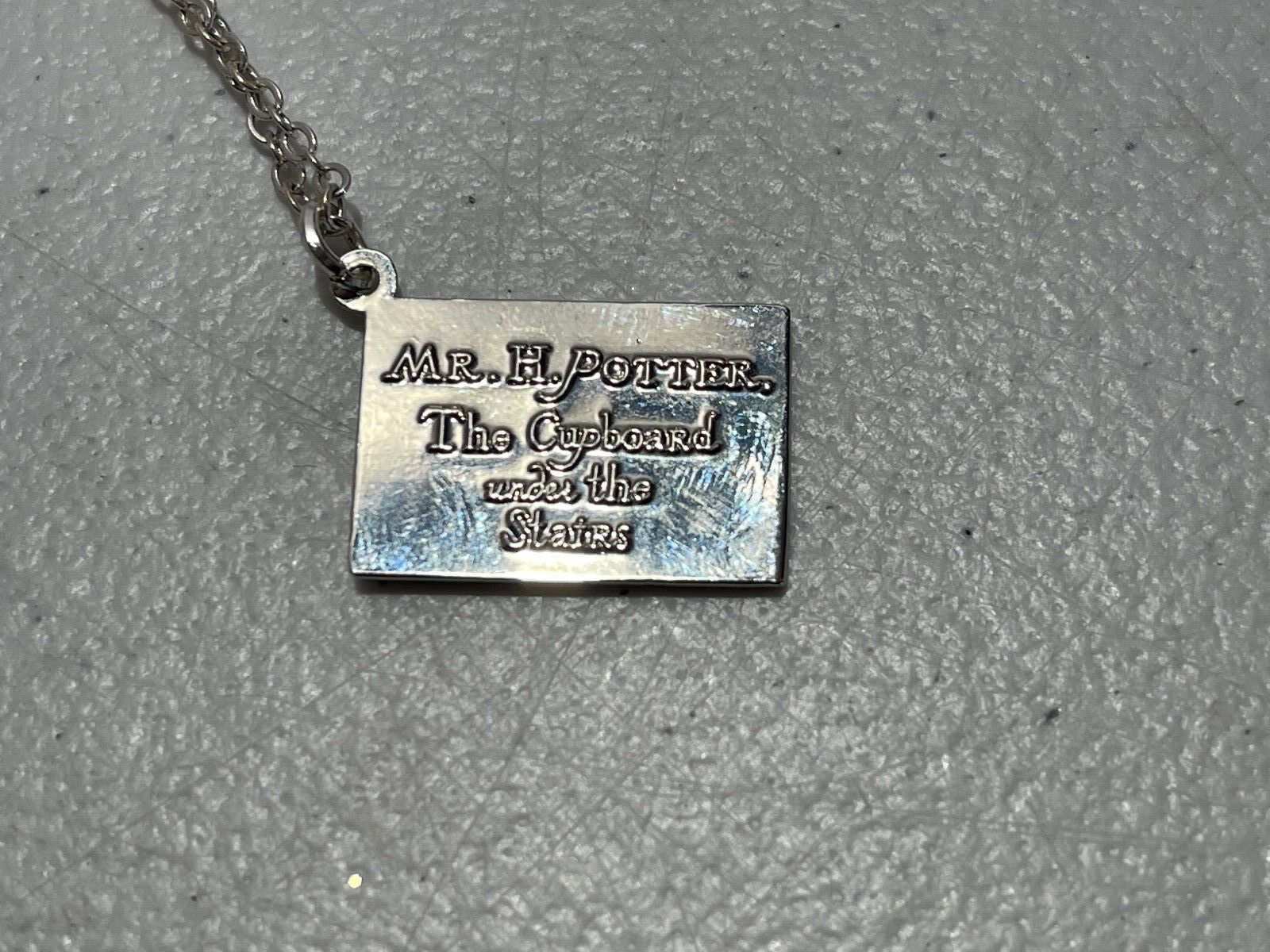 Mr. H. Potter the cupboard under the stairs necklace Harry Potter Wizarding